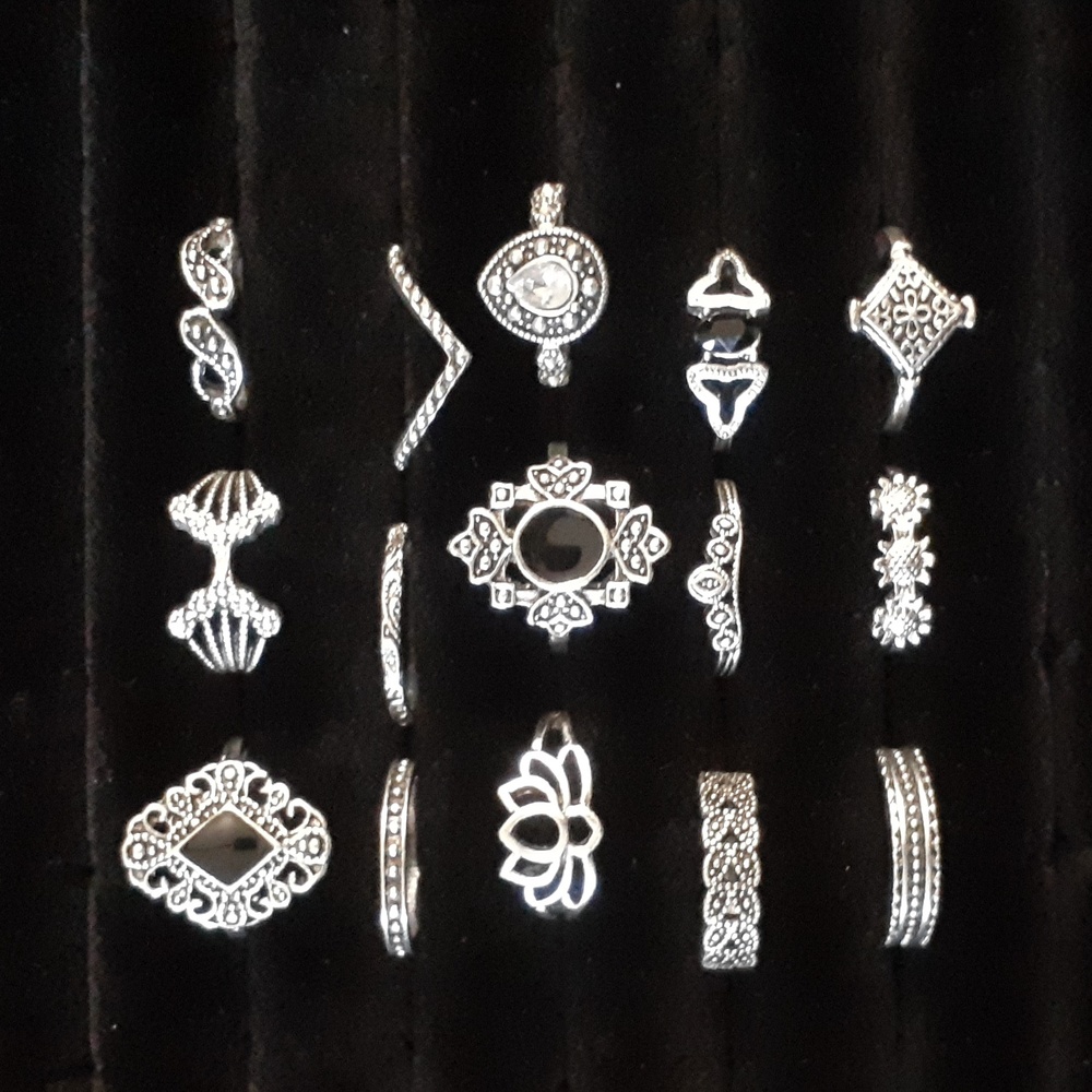 15 Piece Stacking Ring Set - image 4